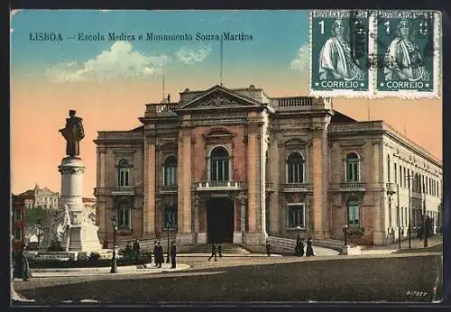 AK Lisboa, Escola Medica e Monumento Souza Martins