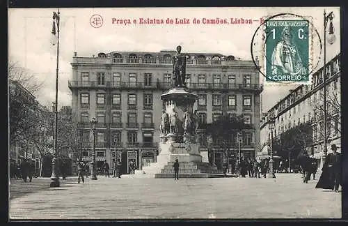 AK Lisboa, Praca e Estatua de Luiz de Camoes