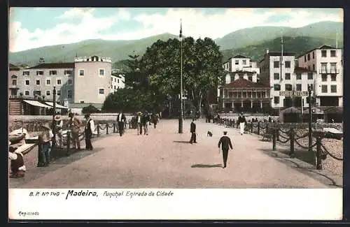 AK Madeira, Funchal. Entrada da Cidade