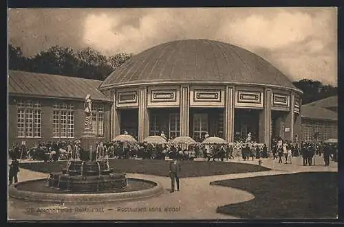 AK Bern, Schweiz Landes-Ausstellung 1914, Alkoholfreies Restaurant