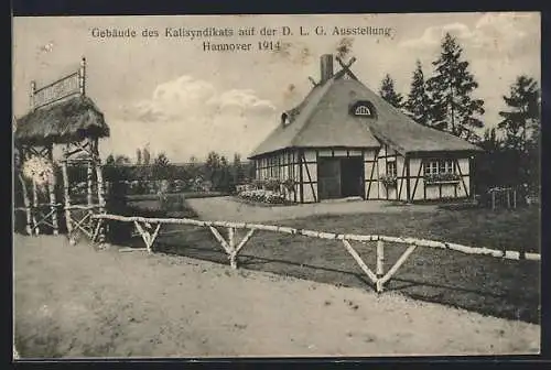 AK Hannover, D. L. G. Ausstellung 1914, Gebäude des Kalisyndikats