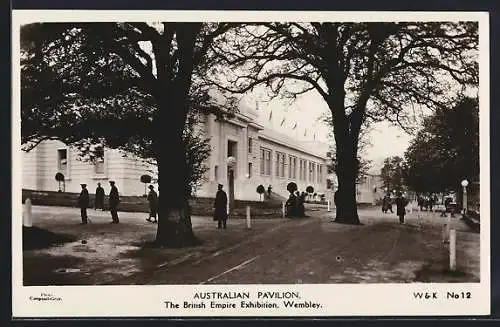 AK Wembley, The British Empire Exhibition, Australian Pavilion