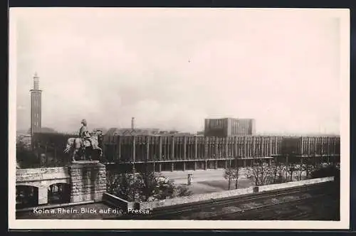 AK Köln a. Rhein, Blick auf die Pressa