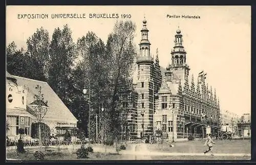 AK Bruxelles, Ausstellung Exposition Universelle 1910, Pavillon Hollandais