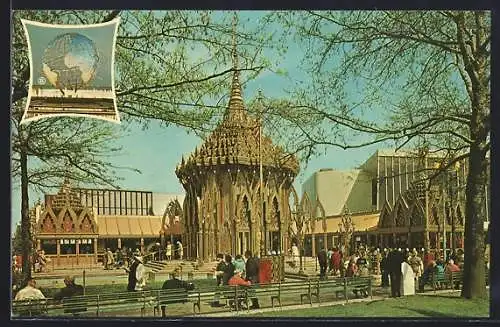 AK New York, World`s Fair 1964-1965, Thailand Pavilion