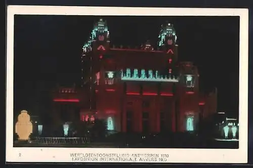 AK Anvers, Exposition Internationale 1930, Congo Palace