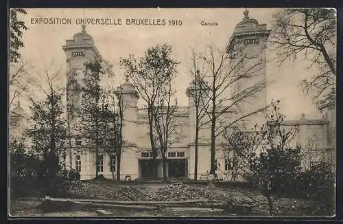 AK Bruxelles, Exposition Universelle 1910, Canada