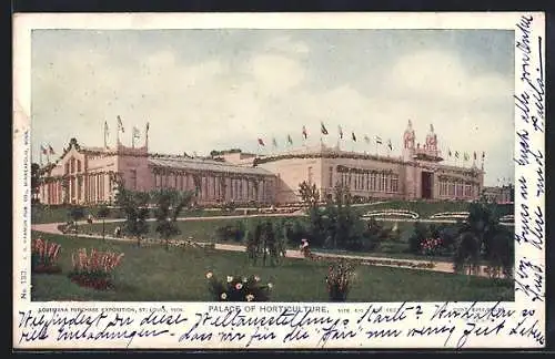 AK St. Louis, Louisana Purchase Exposition 1904, Palace of Horticulture