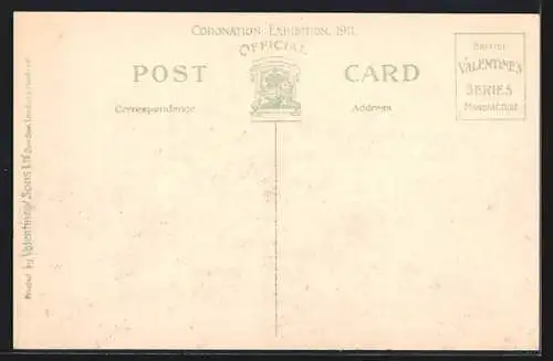 AK London, Coronation Exhibition 1911, The Congress Hall