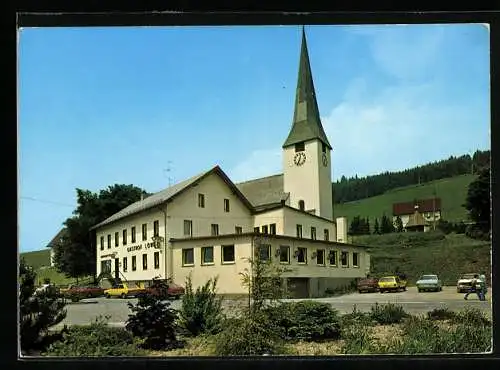 AK Furtwangen-Schönenbach, Der Gasthof Zum Löwen der Fam. G. Ketterer