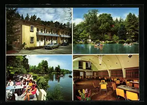AK Roth / Nürnberg, Hotel Pension Seerose am Rother-See