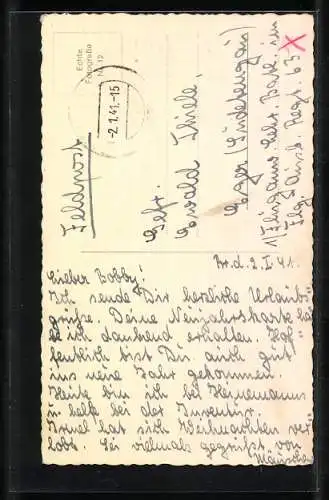 AK Braunschweig, Blick auf das Rathaus