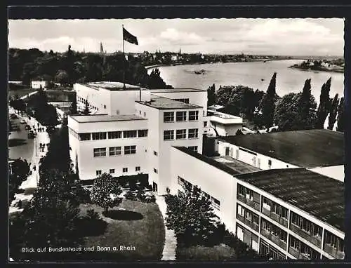 AK Bonn a. Rhein, Blick auf das Bundeshaus