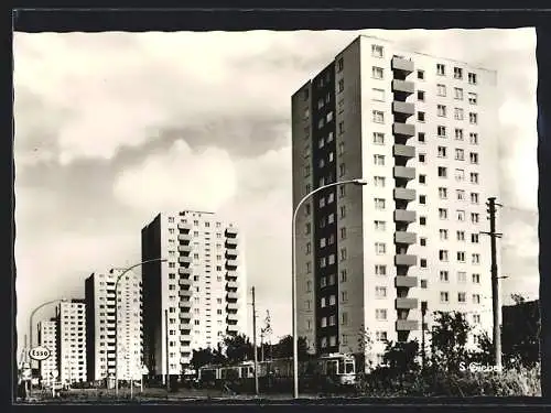 AK Stuttgart-Giebel, Die Hochhaus-Siedlung