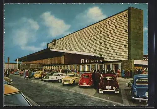 AK Braunschweig, Hauptbahnhof mit Parkplatz