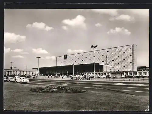 AK Braunschweig, Hauptbahnhof und Berliner Platz