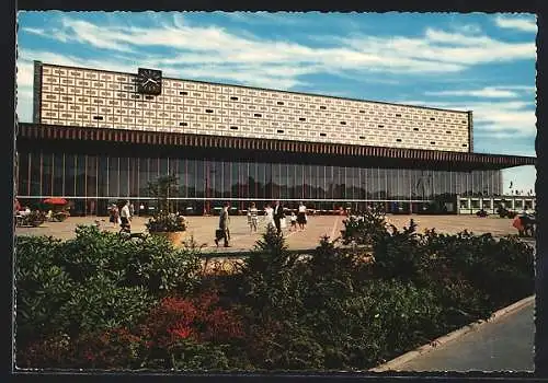 AK Braunschweig, Blick auf den neuen Bahnhof