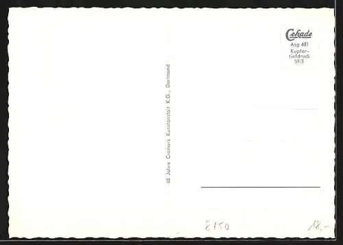 AK Aschaffenburg / Main, Blick zum Hauptbahnhof