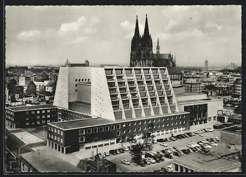 AK Köln am Rhein, Neues Opernhaus mit Dom