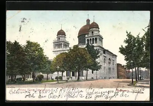 AK Baltimore, MD, Entaw Place Synagogue, Synagoge