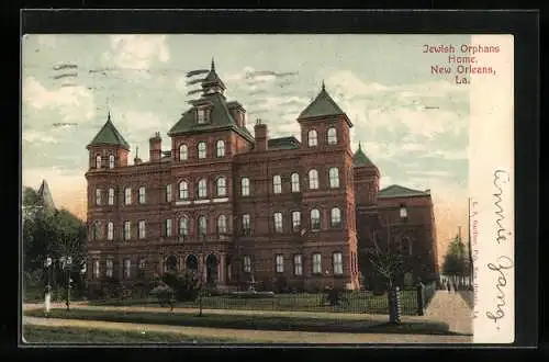 AK New Orleans, LA, Jewish Orphans Home