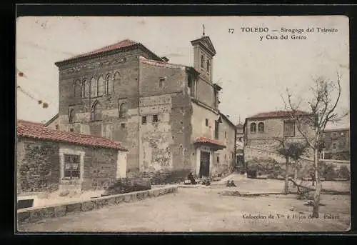 AK Toledo, Sinagoga del Tránsito y Casa del Grecco, Synagoge