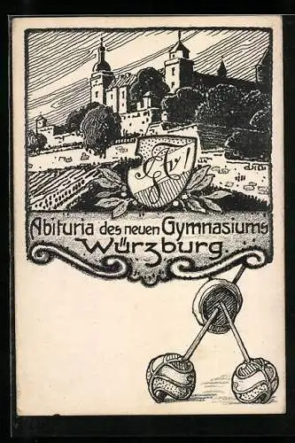 AK Würzburg, Abituria des neuen Gymnasiums, Absolvia