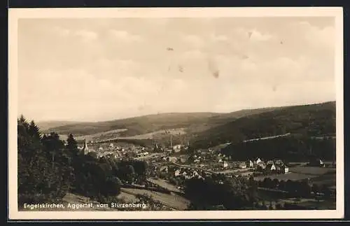 AK Engelskirchen / Aggertal, Ortsansicht vom Stürzenberg