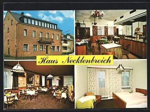 AK Meerbusch-Büderich, Hotel-Restaurant Haus Necklenbroich Grögor, Necklenbroicher Str. 47