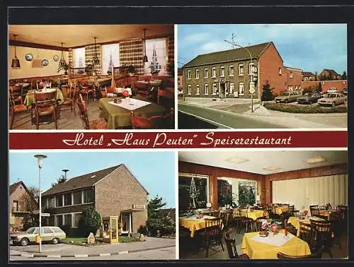 AK Wankum /Wachtendonk, Hotel Haus Peuten Wagener