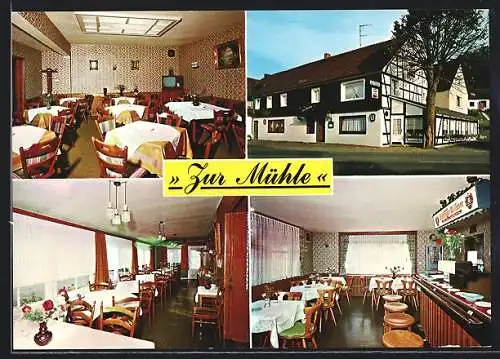 AK Kürten-Ahlenbachermühle, Restaurant-Cafe zur Mühle B. Berger