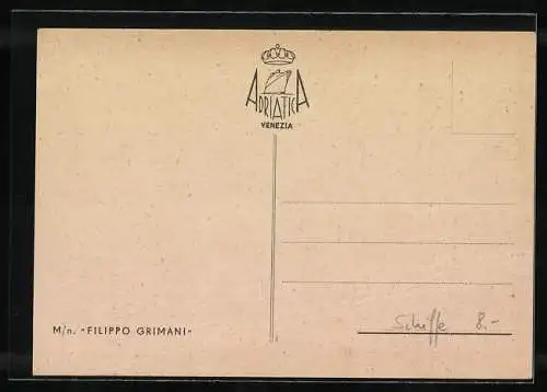 AK Passagierschiff MN Filippo Grimani