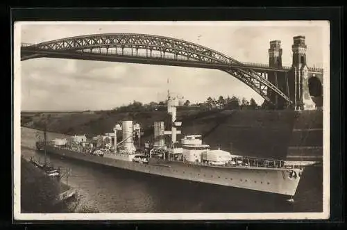 AK Kreuzer Karlsruhe unter der Grünthaler Hochbrücke