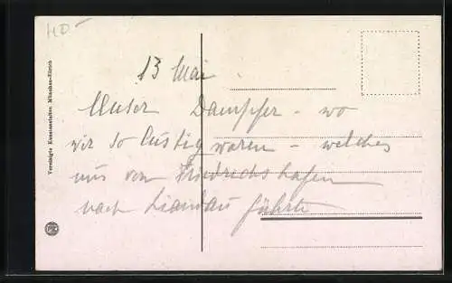 AK Dampfer Kaiserin Maria-Theresia auf Bodensee