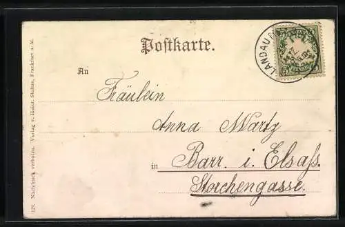 AK Schiffe, Justitia und Reichskriegsflagge