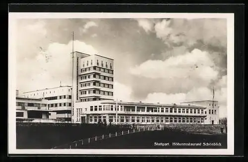 AK Stuttgart, Höhenrestaurant Schönblick