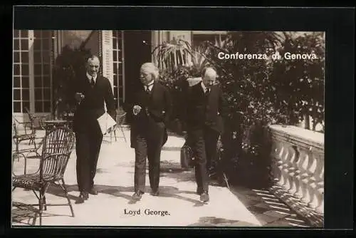 AK Genova, Conferenza, Lloyd George