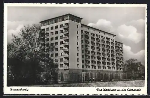 AK Braunschweig, Das Hochhaus an der Okerstrasse