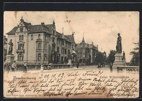 AK Braunschweig, Kaiser Wilhelmbrücke