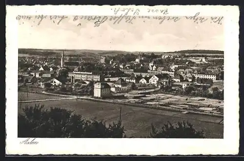 AK Aalen, Panorama mit Kirche