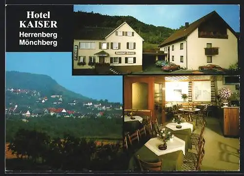 AK Herrenberg-Mönchberg, Gasthof-Hotel Kaiser, Bes. Fam. Bandel