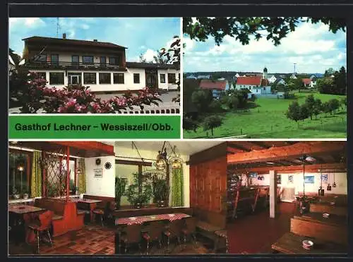 AK Wessiszell /Obb., Gasthof Lechner mit Discothek Paartalalm