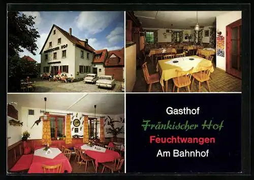 AK Feuchtwangen, Gasthof Fränkischer Hof, Bes. Familie Lang