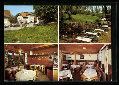 AK Winterkasten b. Lindenfels, Hotel-Pension Kaiserturm, Inh. Fam. Wilhelm Mink