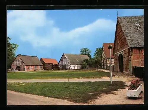 AK Lübeln, Ortsansicht im Rundling