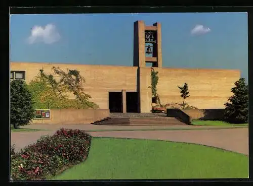 AK Bad Füssing, Blick auf die Evang.-Luth. Christuskirche