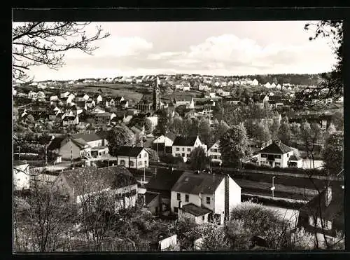 AK Differten /Saar, Blick über die Dächer