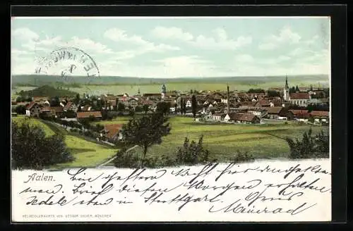 AK Aalen, Blick über die Stadt