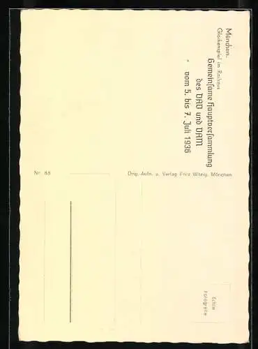 AK München, Glockenspiel im Rathaus