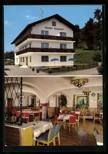 AK Antwort /Chiemgau, Gasthof u. Pension Sonnenhof